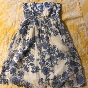 GAP floral strapless sun dress